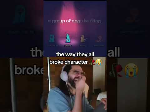 ๐ญ๐ The way they all broke character