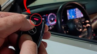 Hidden Functions Mercedes W213 Opening Doors with a KEY in two Modes with the KEYLESS-GO on Mercedes
