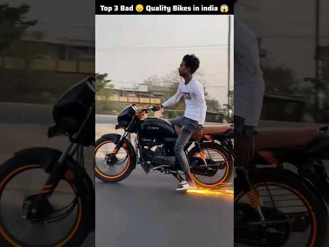 World's Top 3 Most Bad 😞 Quality Bikes 😱 #bike