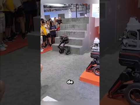 ¡No creerás cómo este robot conquista las escaleras!