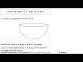 Volume of Hemispheres and Spheres