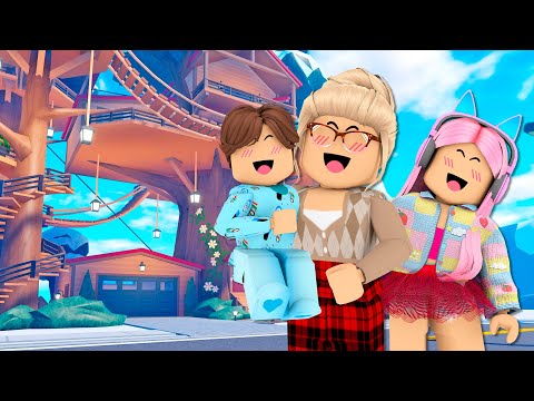 ROTINAS NA CASA DA ÁRVORE COM A VOVÓ! Family Roleplay - HIGHLAND - ROBLOX