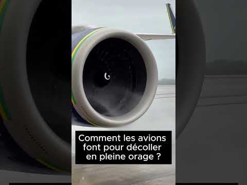 Comment les avions font pour décoller en plein orage