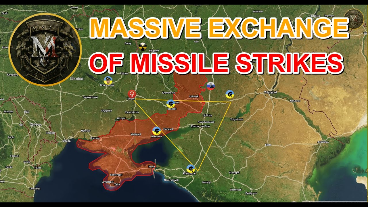 Massive Exchange Of Missile Strikes
