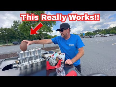 I FIXED BLASPHEMI'S HEMI WITH A FOOTBALL!