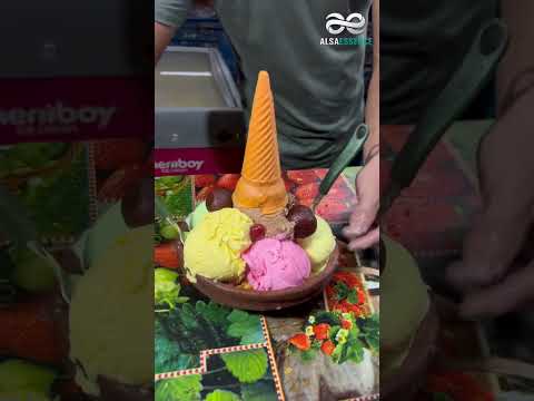 ₹30/- || ചട്ടി നിറയെ Giant Ice-cream  || #shortsvideo