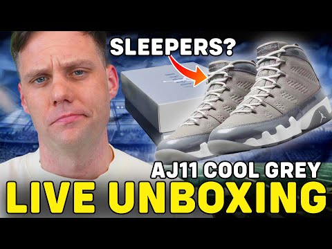 UNBOXING AIR JORDAN 9 COOL GREY