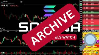 🟢 SOL/USDT LIVE Price Chart | Solana 24/7 Liquidations & Order Books