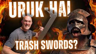 Lord of the Rings URUK-HAI SWORDS & how can they be IMPROVED!