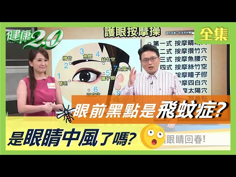 蚊子打不著？眼前有黑點是 飛蚊症 ！ 是眼睛 中風 了嗎？ 健康2.0 20200722 (完整版)