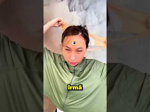 Choque! Um Terceiro Olho Surgiu na Testa da Minha Irmã! 😱👁️✨