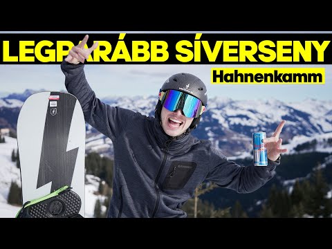 A VILÁG LEGVESZÉLYESEBB SÍVERSENYÉN JÁRTUNK! Kitzbühel - Hahnenkamm