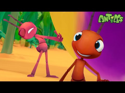 O grude do Joey e Boo! 😋🍭 | ANTIKS BRASIL 🐜 | Desenhos Animados Engraçados para Crianças