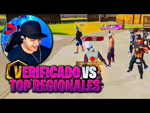 ME EMPAREJAN TOP REGIONALES Y USO LA ESCOPETA DE 1 TIRO PARA GANARLES EN FREE FIRE