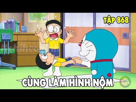 Review Doraemon -  Cùng Làm Hình Nộm | Tóm Tắt Phim Doraemon | #1393