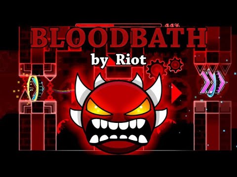 GEOMETRY DASH 2.2 - BLOODBATH ( HARD DEMON )