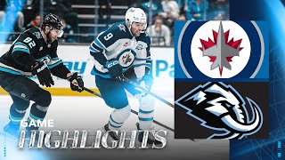Utah Mammoth vs. Winnipeg Jets - Game Highlights