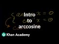 Understanding Arc Cosine and Its Applications