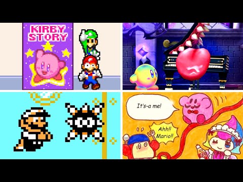 Every Time Mario & Kirby Referenced Each Other