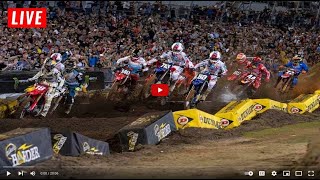 Monster Energy Supercross LIVE |  2025 Supercross Anaheim 1 Live FULL RACES