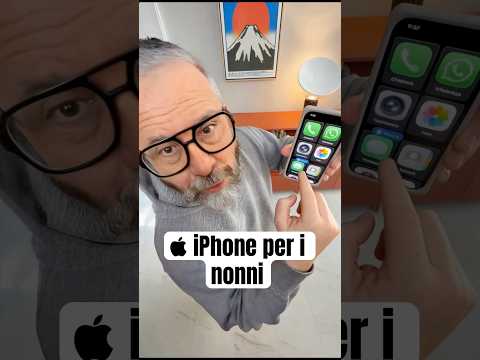 Ho creato l’iPhone per i nonni. #iphonetips #ios26