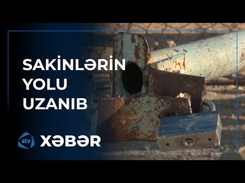 Tovuzda sakinlərin yolu uzanıb