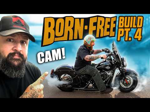 HUGE CAM Swap On My Harley with MOONSHINE!  (Born Free Pt. 4)