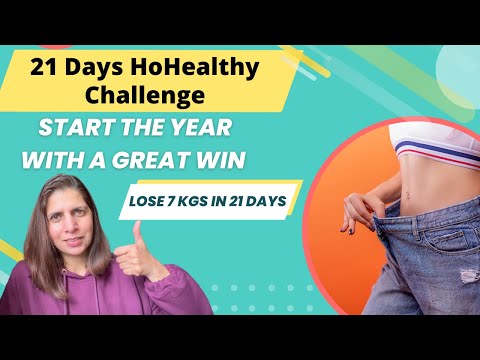 Lose 7 Kgs in Just 21 Days | Start Year with a Win | Join 21 Day Weight Loss Challenge for Free