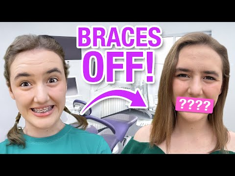 Bailey gets her BRACES OFF!!!