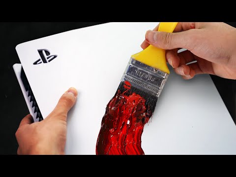 Surprising My DAD with a Custom PS5!! (SATISFYING)