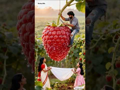 A Symphony of Love & Raspberries: Our Family's Giant Harvest Day!#shorts