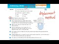 Measuring Volume by Displacement