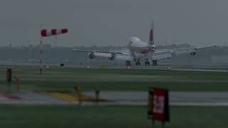 X-Plane 12 Classic Boeing 747-200 Landing Indianapolis International Airport KIND