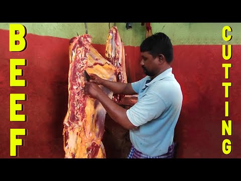 SUPER BEEF FAST CUTTING EXPERT STYLE IN INDIAN BEEF SHOP | #beef #beefbiryani #beefrecipe #beefcurry