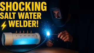 How to Make a Salt Water Welding Machine 220V  Shocking Test