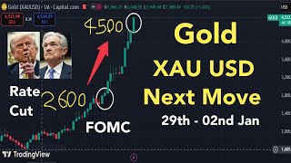 XAU USD - Gold Next Move (Weekly Analysis)- 29th - 02nd Jan #Amila Jaz