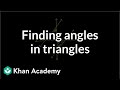 Understanding Angles in Triangles
