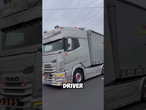 American trucks are luxurious than Indian trucks🤯 #short #america #truck #luxurious #indian #facts