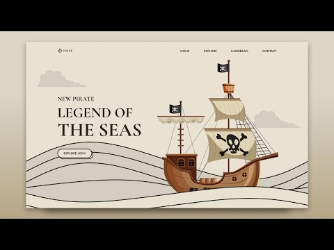 Responsive Animated Website Using HTML CSS And JavaScript