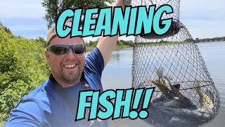 Panfish Catch & Clean.  HOW LONG to clean a Limit??