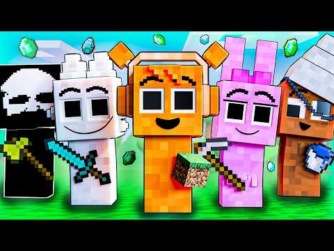 SPRUNKI But They're MINECRAFT! Incredibox Sprunki Animation