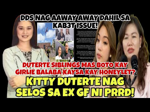 KITTY DUTERTE G NA G SA EX GF NI DIGONG DUTERTE‼️MGA DDS NAGKAKAGULO DAHIL SA K4B3T ISSUE‼️