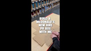 Build a McDonald's New Hire PR Box With Me