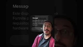 Fortnite não roda no meu iPhone! #apple #iphone
