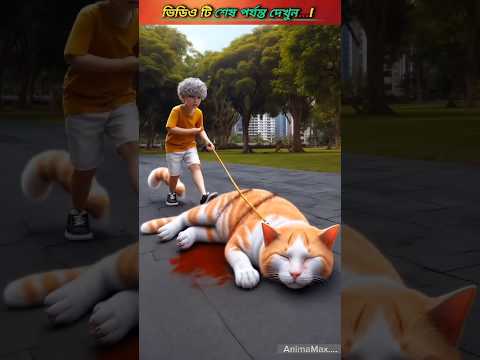 সন্তানের প্রতি বিড়াল মায়ের শেষ নিঃশ্বাস..! 😭😭 #kitten #aicat #cutecat #trending #emotional #shorts