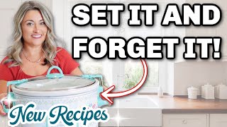 EASY CROCKPOT MEALS for a Busy Summer | No Oven Needed!