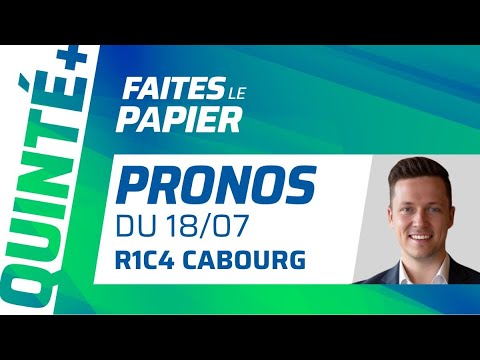 PRONOSTICS QUINTÉ+ DU VENDREDI 18 JUILLET À CABOURG : UN NOUVEAU QUINTÉ+ POUR HALO AM ?