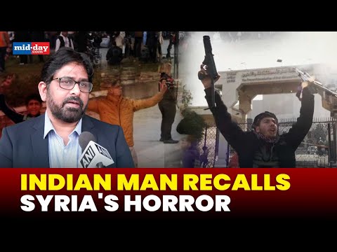 Indian man who returned from war-torn Syria shares chilling details - WATCH