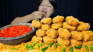 MUKBANG GOREANG TAHU CRISPY SAMBAL TEMPONG