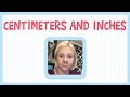 Measuring Length: Centimeters vs Inches
